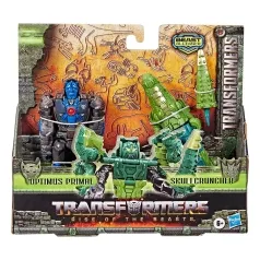 trasformers: rise of the beasts - optimus primal / skullcruncher