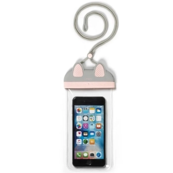 custodia impermeabile per smartphone - kitty