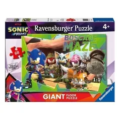 sonic - puzzle 60 pezzi pavimento