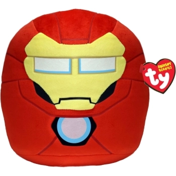 squish-a-boos - marvel iron man - peluche 22cm