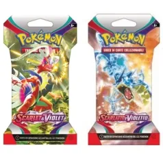 pokemon gcc - pokemon scarlatto e violetto - bustina singola paper sleeve (ita)
