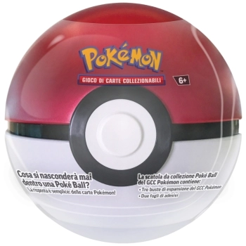 pokemon gcc - pokeball tin 2023 - poke ball (ita)