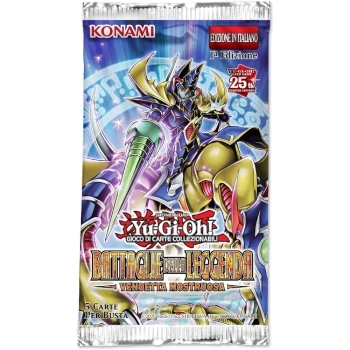 yu-gi-oh! - battaglie della leggenda vendetta mostruosa - bustina singola 5 carte (ita)