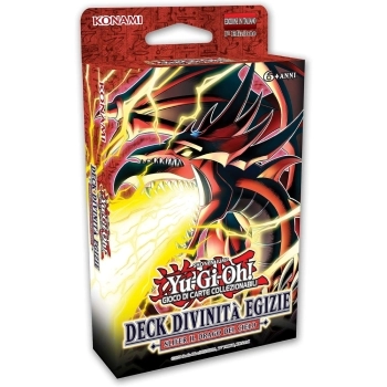 yu-gi-oh! - divinita egizie silver il drago del cielo - structure deck