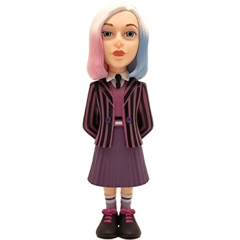 wednesday addams - enid sinclaire - minix collectible figurines