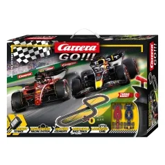 carrera go!!! - race to victory - 4,3m con ferrari e red bull