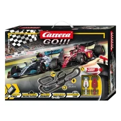 carrera go!!! - up to speed - 8,9m con ferrari e mercedes