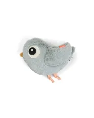 birdee l'uccellino - il morbidissimo peluche - 24 x 18 cm - azzurro