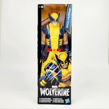 wolverine - marvel x-men personaggio titan hero 30cm