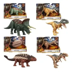 jurassic world - roar strikers - modello assortito