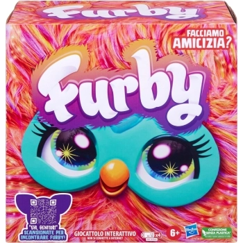 furby corallo peluche interattivo