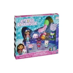 gabby's dollhouse - set deluxe con personaggi - versione dance