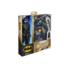 dc comics - batman adventures - batman con accessori - personaggio snodabile 30cm