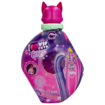 mistery vip pets cats - animaletto con lunghi capelli ed accessori