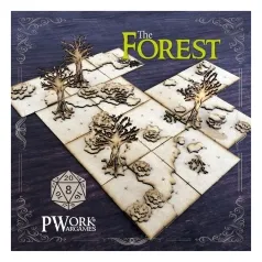 fantasy tiles - the forest - dungeon modulare
