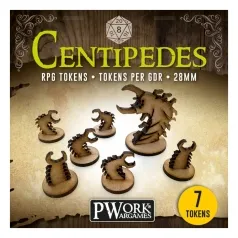 rpg tokens - centipedes