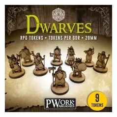 rpg tokens - dwarves