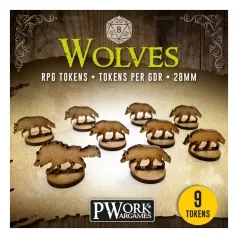 rpg tokens - wolves