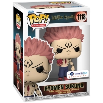 jujutsu kaisen - ryomen sukuna with heart - funko pop 1118