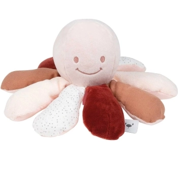 peluche attivita polipo lapidou arancione - 25cm