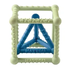 cubo giocattoli silicone verde e giallo