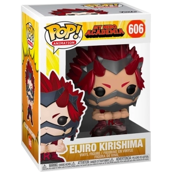 my hero academia - eijiro kirishima (metallic) 9cm - funko pop 606