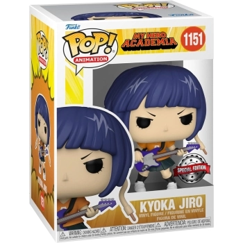 my hero academia - kyoka jiro with guitar 9cm - funko pop 1151