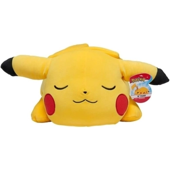 pokemon sleeping pikachu - peluche 45cm