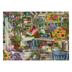 gardener's paradise - diamond dotz advanced dd15.027 100x74cm