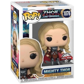 marvel: thor love and thunder - mighty thor 9cm - funko pop 1076