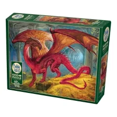 red dragon's treasure - puzzle 1000 pezzi 