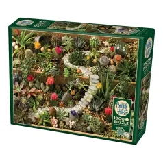 succulent garden - puzzle 1000 pezzi
