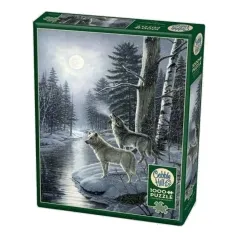 wolves by moonlight - puzzle 1000 pezzi