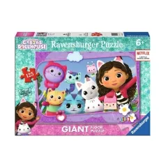 gabby's dollhouse - puzzle 125 pezzi pavimento