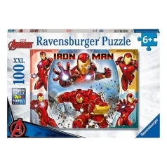 marvel iron man - puzzle 100 pezzi xxl