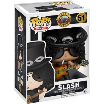 guns n' roses - slash 9cm - funko pop 51