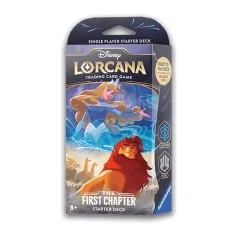 lorcana - the first chapter - bella addormentata & mufasa - starter deck (eng)