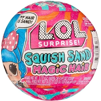 lol surprise squish sand magic hair tots - pallina singola