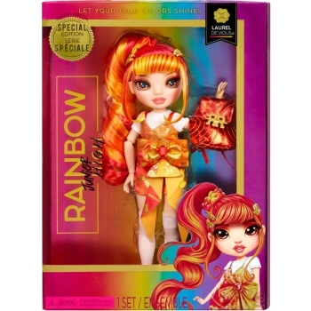 rainbow high - junior high special edition - laurel de'vious - fashion doll 25cm