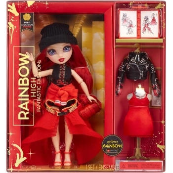 rainbow high - fantastic fashion - ruby anderson - fashion doll 30cm