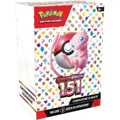 pokemon gcc - scarlatto e violetto 151 - confezione di 6 buste di espansione (ita)
