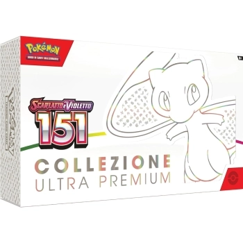 pokemon gcc - scarlatto e violetto 151 - collezione ultra premium (ita)