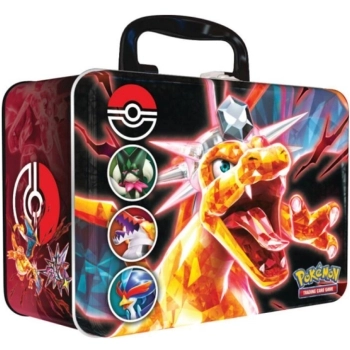 pokemon gcc - valigetta in metallo collezione charizard (ita)