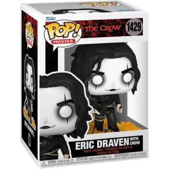 the crow - eric draven with crow 9cm - funko pop 1429