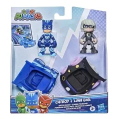 pj masks - hero vs villain battle pack - catboy vs luna girl