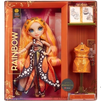 rainbow high - fantastic fashion - poppy rowan - fashion doll 30cm