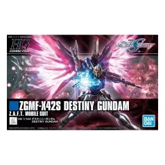 hg cosmic era - zgmf-x42s destiny gundam - z.a.f.t. mobile suit 1/144