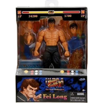 street fighter ii - fei-long - action figure 15cm