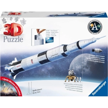 apollo saturn v - puzzle 3d