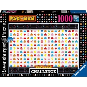 pac-man challenge - puzzle 1000 pezzi